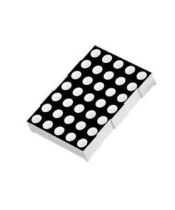 3mm 5x7 Kırmızı Dotmatrix